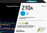 HP 210A Cyan Original LaserJet Toner Cartridge,  W2101A